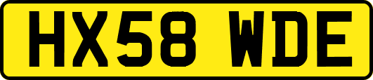 HX58WDE