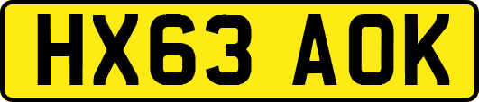 HX63AOK