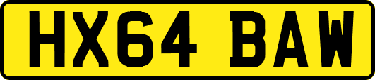 HX64BAW
