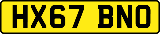 HX67BNO