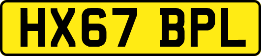 HX67BPL