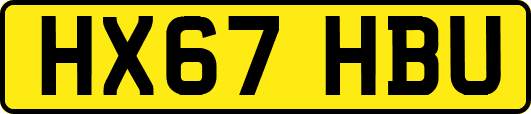 HX67HBU