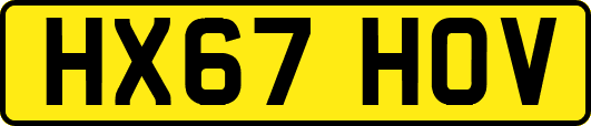 HX67HOV