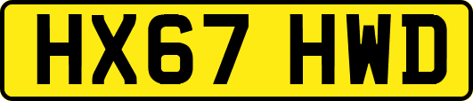 HX67HWD
