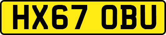 HX67OBU