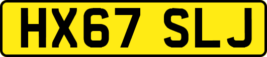 HX67SLJ