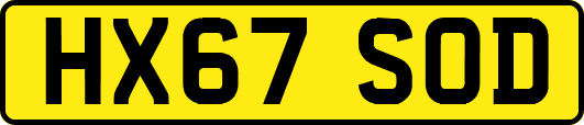HX67SOD