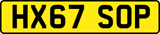 HX67SOP