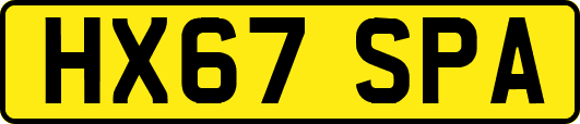 HX67SPA