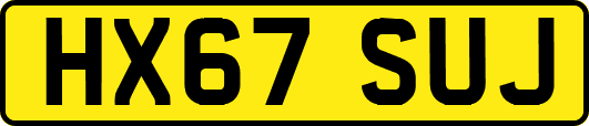 HX67SUJ