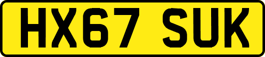 HX67SUK
