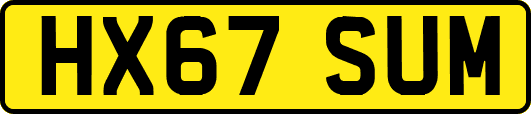HX67SUM