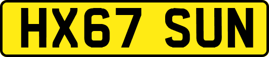 HX67SUN