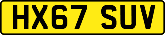 HX67SUV