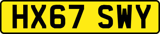 HX67SWY