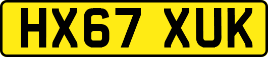 HX67XUK