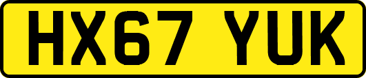 HX67YUK