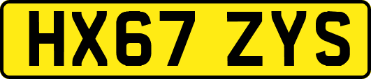 HX67ZYS