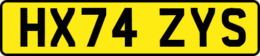 HX74ZYS