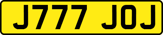 J777JOJ
