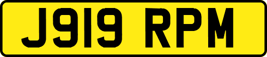 J919RPM