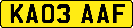 KA03AAF