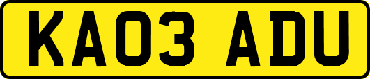 KA03ADU