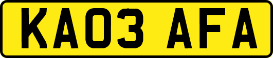 KA03AFA