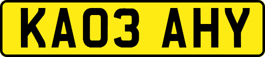 KA03AHY