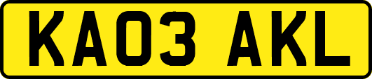 KA03AKL