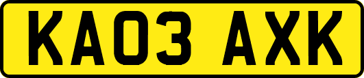 KA03AXK