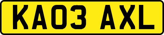 KA03AXL