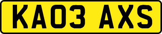KA03AXS