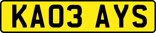 KA03AYS