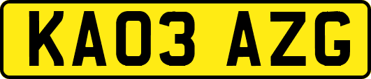 KA03AZG