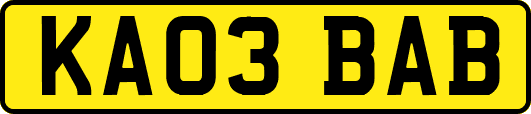 KA03BAB