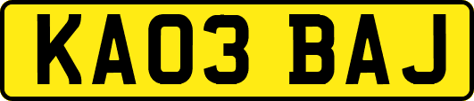 KA03BAJ