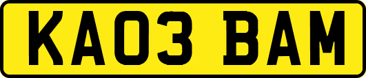 KA03BAM