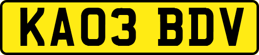 KA03BDV