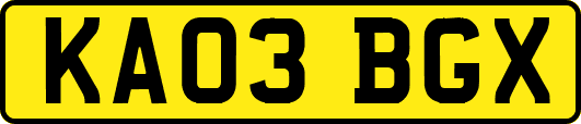 KA03BGX