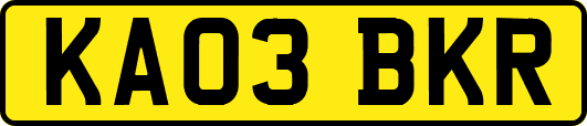 KA03BKR