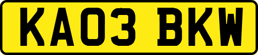 KA03BKW