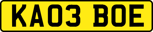 KA03BOE