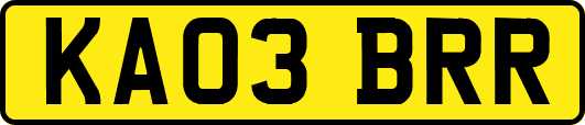 KA03BRR
