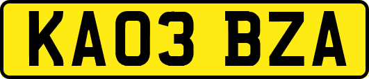 KA03BZA