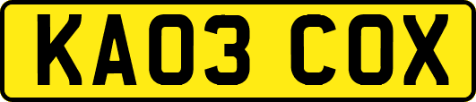 KA03COX