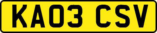 KA03CSV