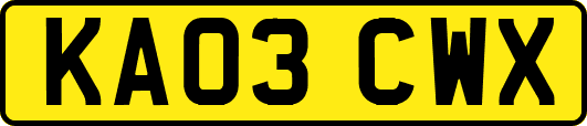 KA03CWX