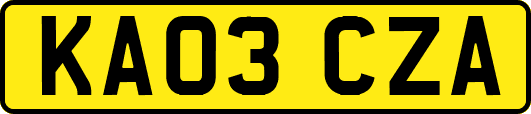 KA03CZA