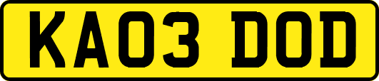 KA03DOD